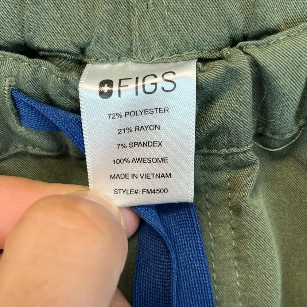 Men's Olive Green Drawstring Pants